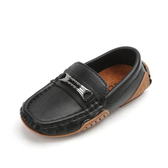 Sapato Mocassim Infantil de Couro